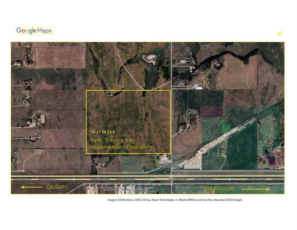 MLS® A2201760 -  4;25;24;17 SE   in NONE Rural Wheatland County, Land