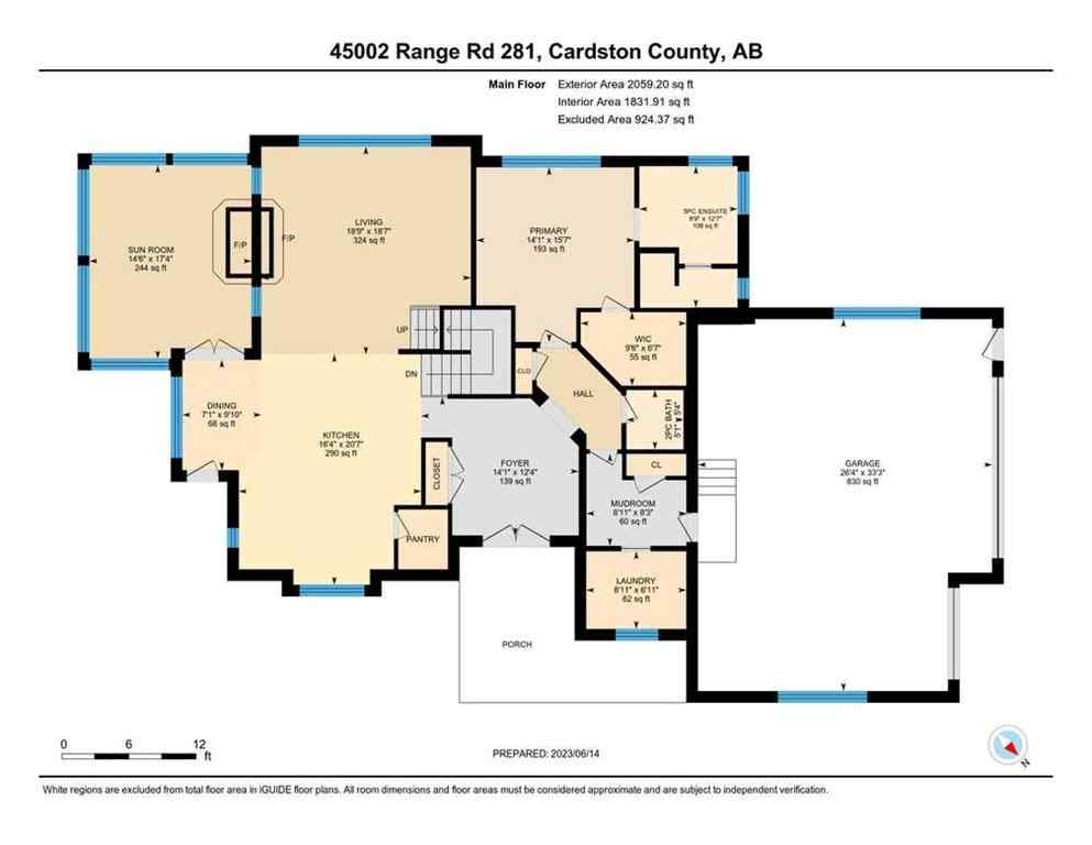 MLS® A2201910 - 45002 RANGE RD 281   in NONE Rural Cardston County, Residential