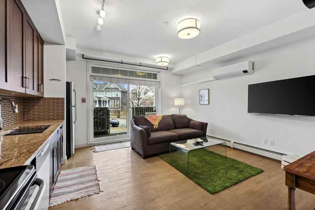 MLS® A2202532 - Unit #105 130 Auburn Meadows View SE in Auburn Bay Calgary, Residential