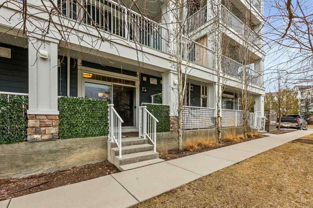 MLS® A2202532 - Unit #105 130 Auburn Meadows View SE in Auburn Bay Calgary, Residential