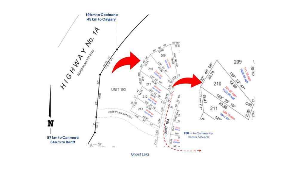 MLS® A2202942 - 430 Cottageclub Cove  in Cottage Club at Ghost Lake Rural Rocky View County, Land