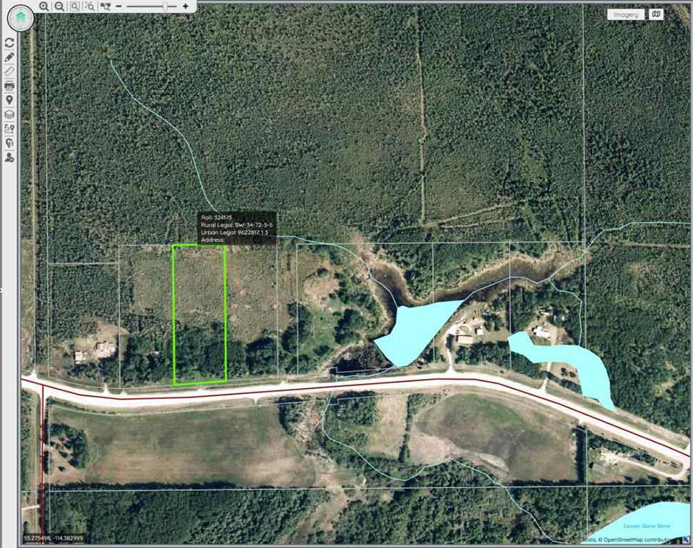 MLS® A2203249 - 32068 Old Smith Highway   in NONE Rural Lesser Slave River No. 124, M.D. of, Land