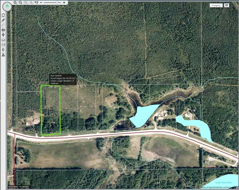 MLS® A2203249 - 32068 Old Smith Highway   in NONE Rural Lesser Slave River No. 124, M.D. of, Land