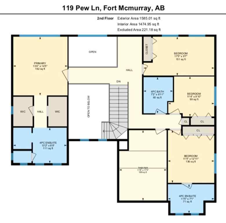 MLS® A2203355 - 119 Pew Lane  in Timberlea Fort McMurray, Residential