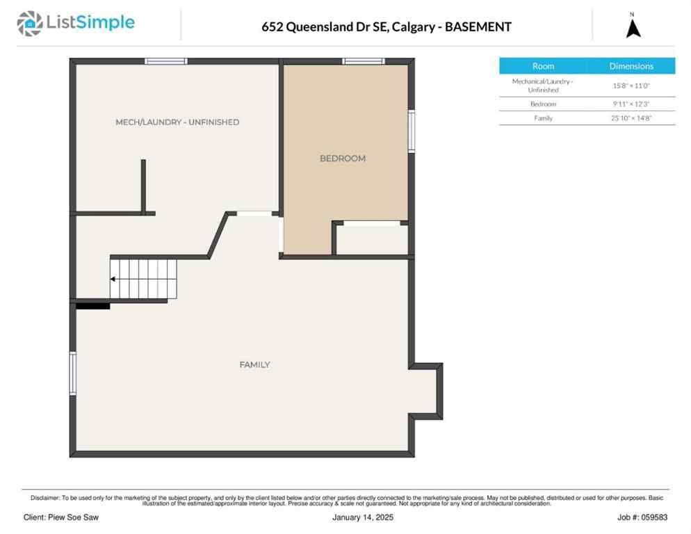 MLS® A2203586 - 652 Queensland Drive SE in Queensland Calgary, Residential