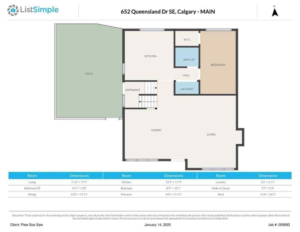 MLS® A2203586 - 652 Queensland Drive SE in Queensland Calgary, Residential