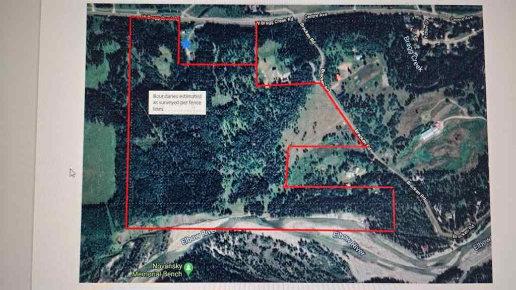 MLS® A2204088 - 231175 Bracken Road  in West Bragg Creek Bragg Creek, Land