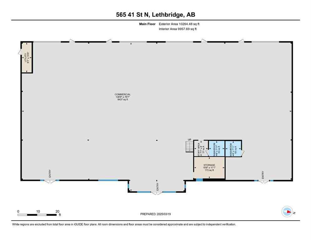 MLS® A2204105 - Unit #1, 2, 3 565 41 Street N in Shackleford Industrial Park Lethbridge, Commercial