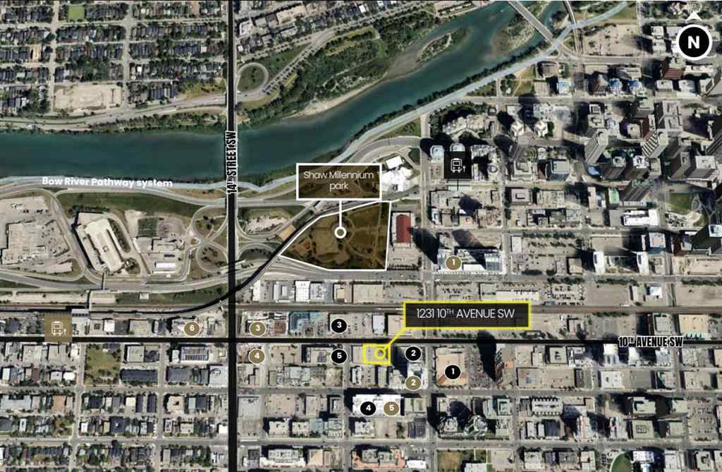 MLS® A2205113 - 1231 10 Avenue SW in Beltline Calgary, Commercial