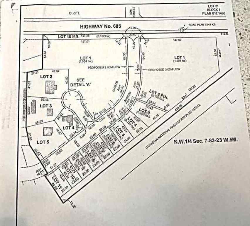 MLS® A2205341 - 4925 59 Street  in NONE Grimshaw, Land