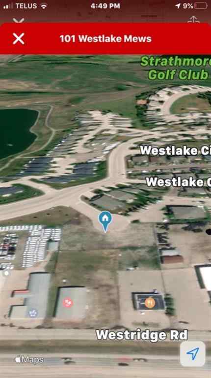 MLS® A2205405 - 101 Westlake Mews  in Westmount_Strathmore Strathmore, Land