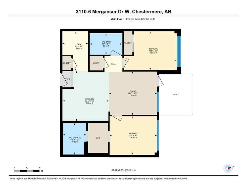 MLS® A2205458 - Unit #3110 6 Merganser Drive W in Chelsea_CH Chestermere, Residential