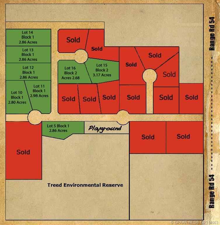 MLS® A2205965 - 51 721022 Range Road 54   in Goldenrod Estates Rural Grande Prairie No. 1, County of, Land