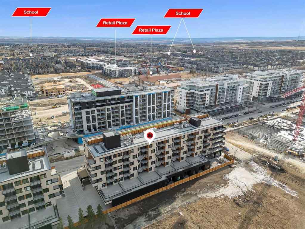 MLS® A2206084 - Unit #401 8370 Broadcast Avenue SW in West Springs Calgary, Residential