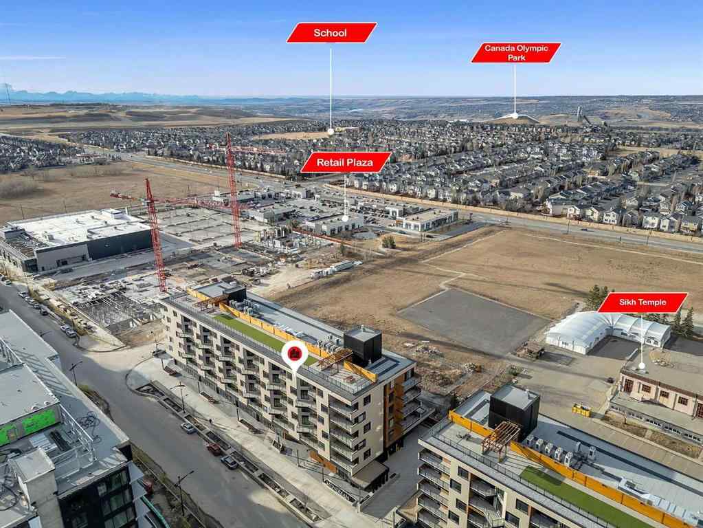 MLS® A2206084 - Unit #401 8370 Broadcast Avenue SW in West Springs Calgary, Residential