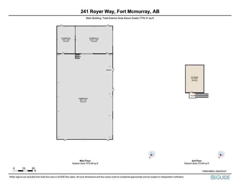 MLS® A2206177 - 241 Royer Way  in Rickards Landing Fort McMurray, Commercial