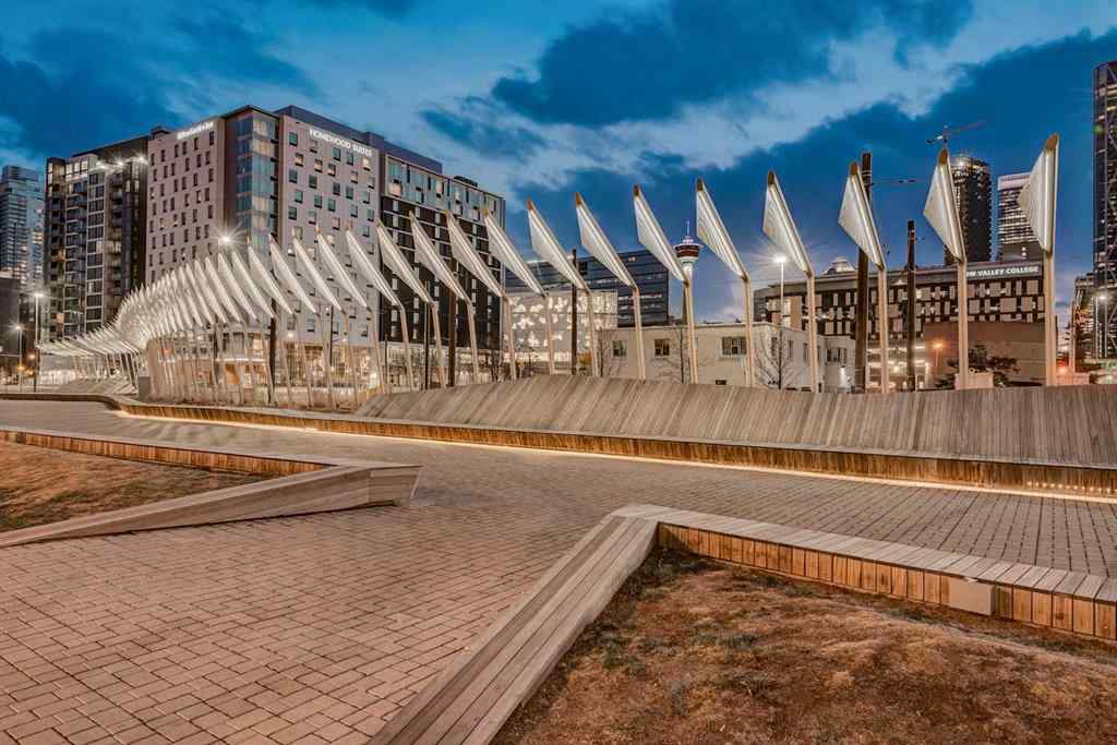 MLS® A2207149 - Unit #501 560 6 Avenue SE in Downtown East Village Calgary, Residential