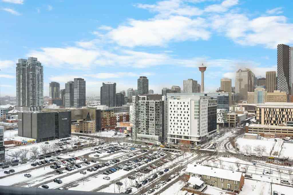 MLS® A2207977 - Unit #1610 615 6 Avenue SE in Downtown East Village Calgary, Residential