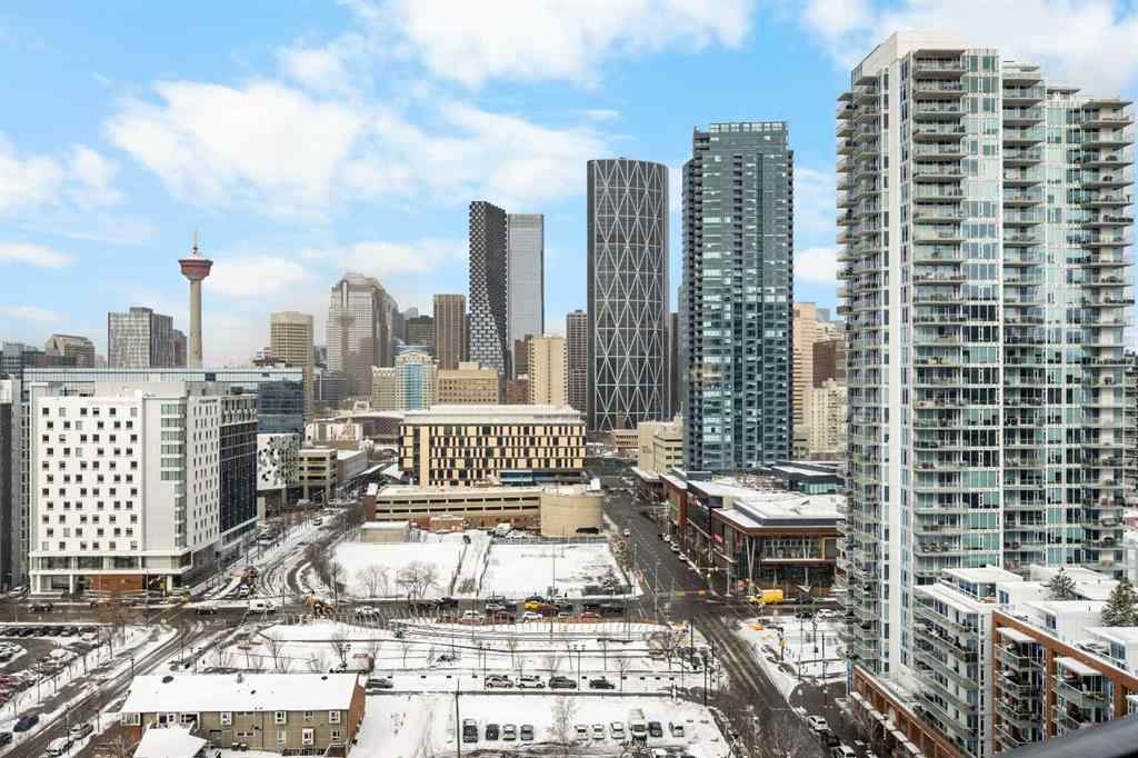 MLS® A2207977 - Unit #1610 615 6 Avenue SE in Downtown East Village Calgary, Residential