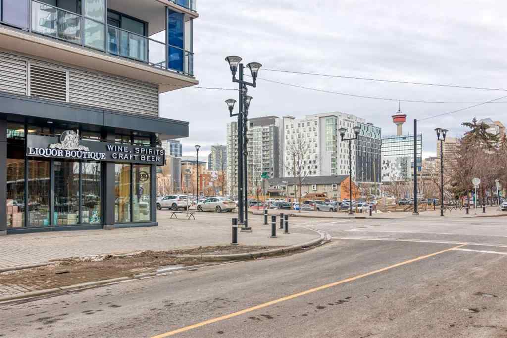 MLS® A2207977 - Unit #1610 615 6 Avenue SE in Downtown East Village Calgary, Residential