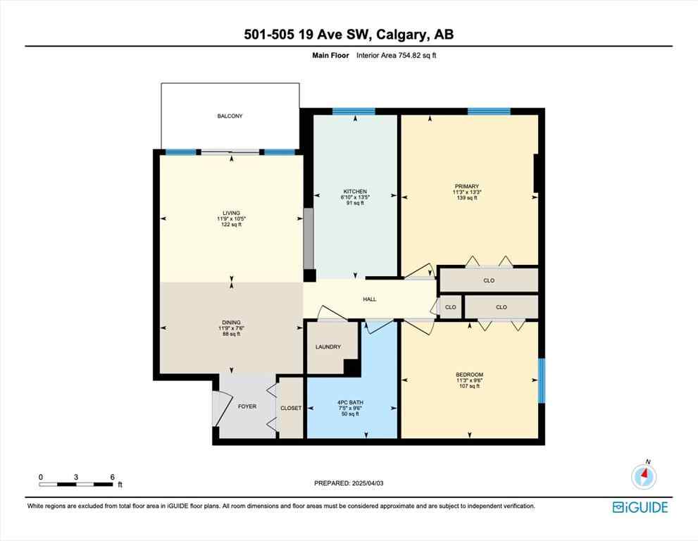 MLS® A2208264 - Unit #501 505 19 Avenue SW in Cliff Bungalow Calgary, Residential