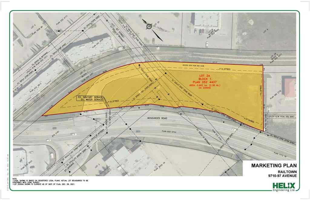 MLS® A2208477 - 9710 97 Avenue  in Central Business District Grande Prairie, Land