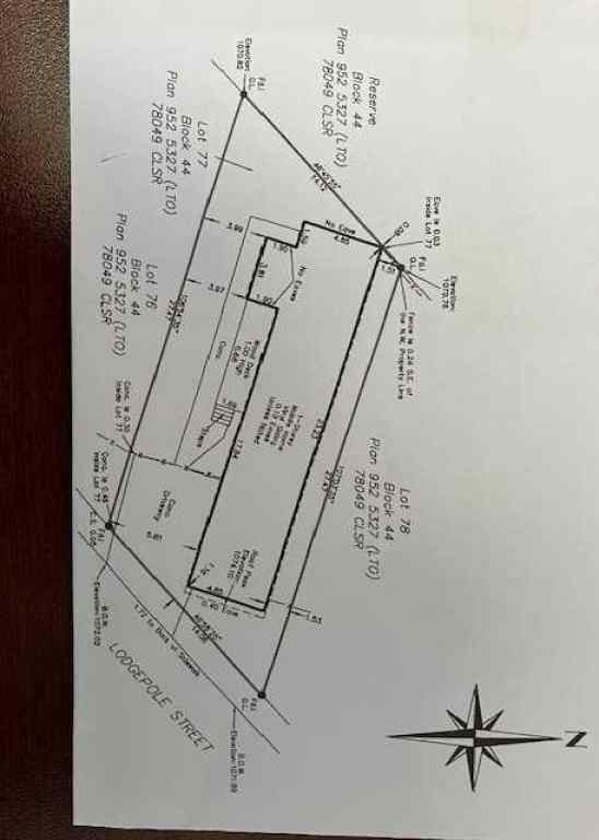 MLS® A2208736 - 1016 Lodgepole Street  in Jasper Jasper, Land