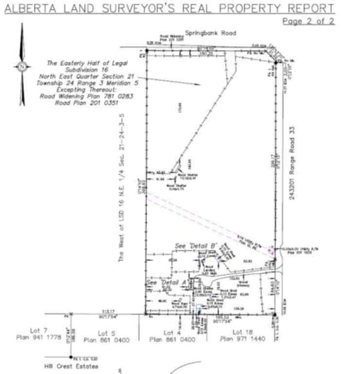 MLS® A2209793 - 243201 Range Road 33   in Springbank Rural Rocky View County, Residential