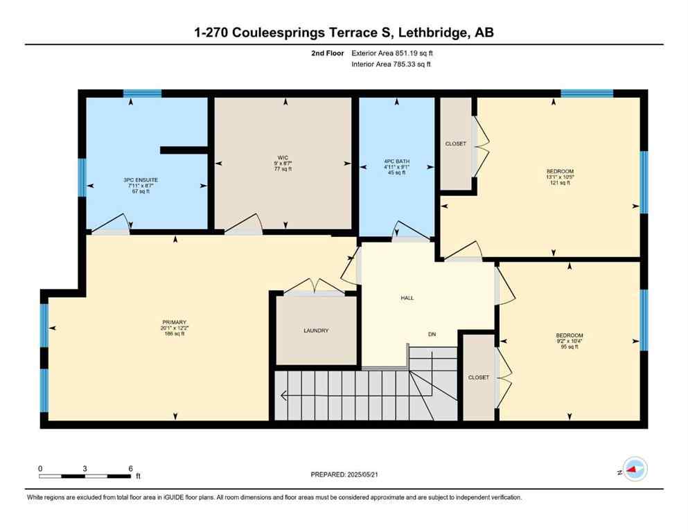 MLS® A2210147 - Unit #1 270 Couleesprings Terrace S in Southgate Lethbridge, Residential
