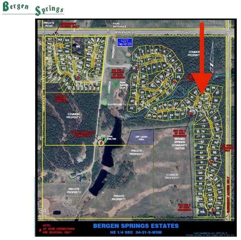 MLS® A2210293 - 62 Beaver Bend  in Bergen Springs Rural Mountain View County, Land
