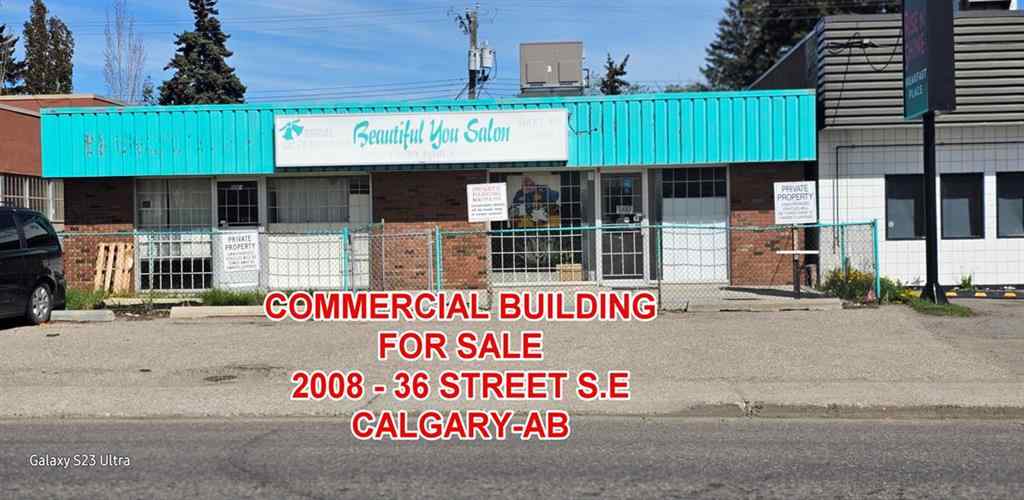 MLS® A2210579 - 2008 36 Street SE in Forest Lawn Calgary, Commercial
