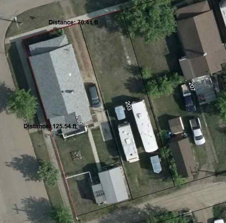 MLS® A2210639 - 203 2 Avenue E in Hanna Hanna, Land