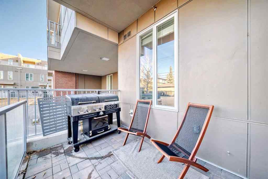 MLS® A2210722 - Unit #109 119 19 Street NW in West Hillhurst Calgary, Residential