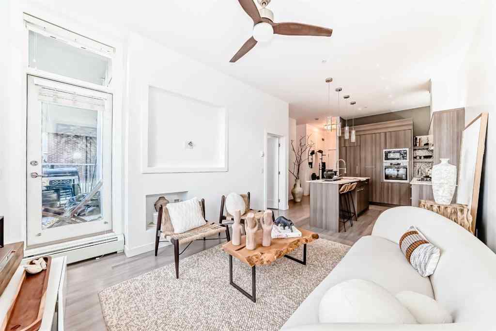 MLS® A2210722 - Unit #109 119 19 Street NW in West Hillhurst Calgary, Residential