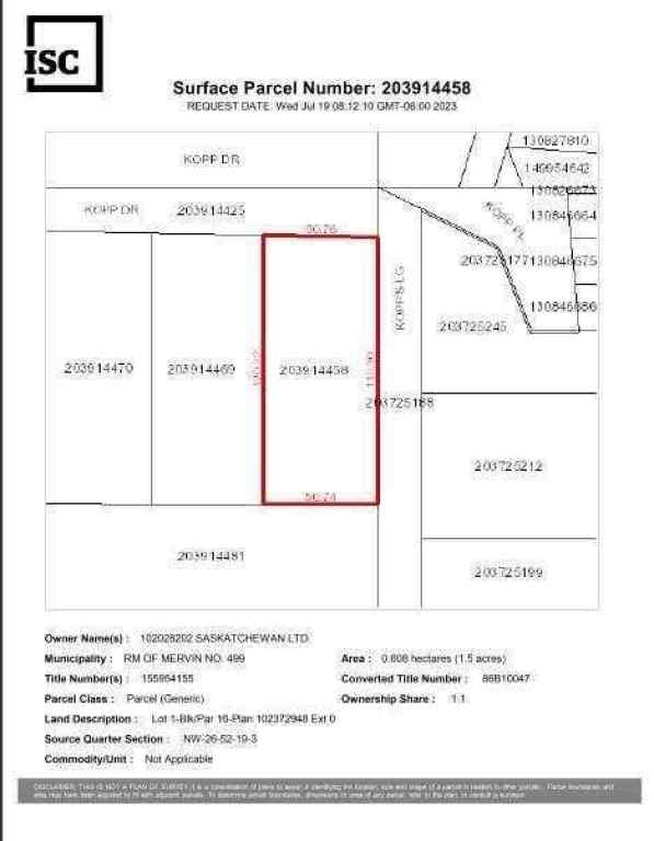 MLS® A2212348 - 1 Kopp Drive  in NONE Turtle Lake, Residential