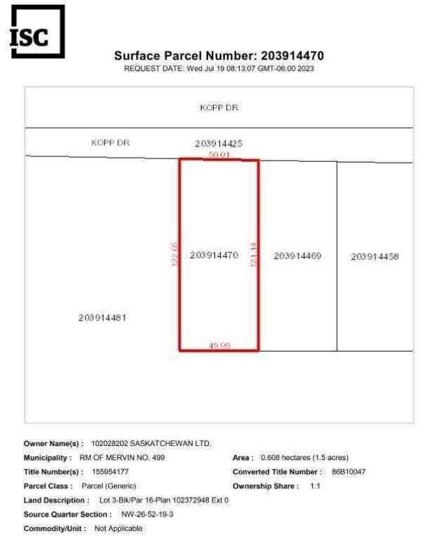 MLS® A2212368 - 3 Kopp Drive  in NONE Turtle Lake, Residential