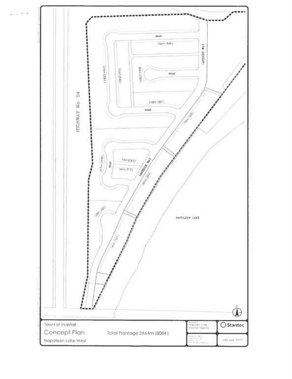 MLS® A2212432 - 5645 Lakeside Way  in NONE Innisfail, Land