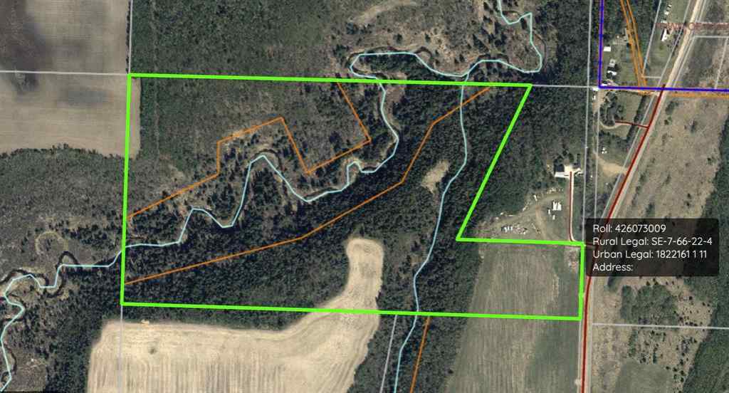MLS® A2212534 - Range Road 225 Canyon Road   in NONE Rural Athabasca County, Land