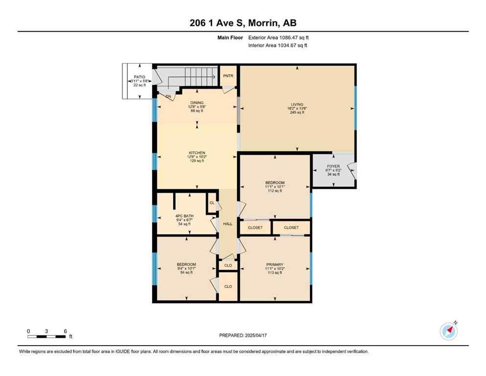 MLS® A2212568 - 206 1 Avenue S in NONE Morrin, Residential