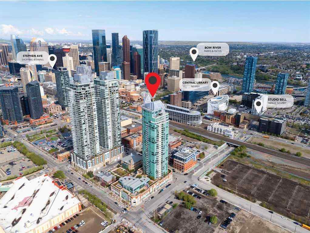 MLS® A2212709 - Unit #1203 433 11 Avenue SE in Beltline Calgary, Residential