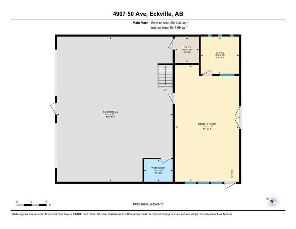 MLS® A2213081 - 4907 and 4911 50 Avenue   in NONE Eckville, Commercial