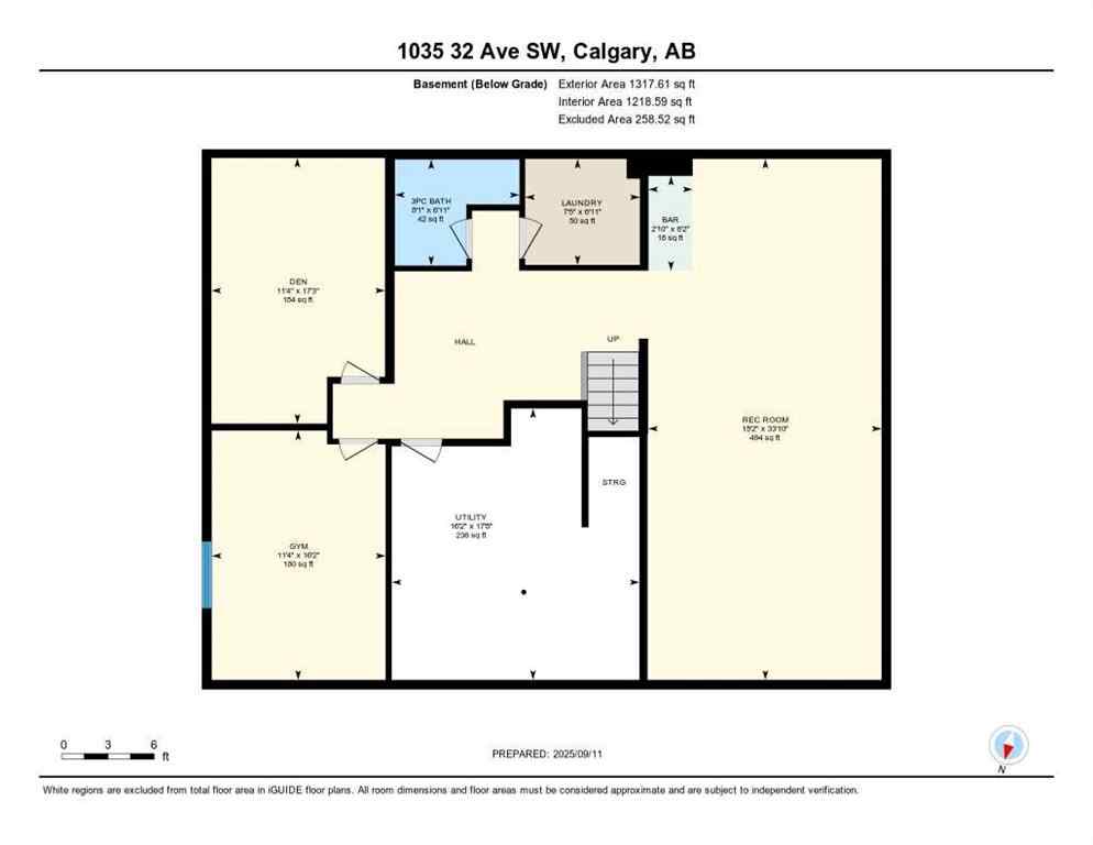 MLS® A2213185 - 1035 32 Avenue SW in Elbow Park Calgary, Residential