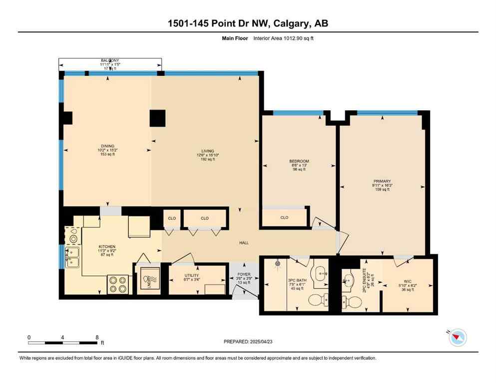 MLS® A2213489 - Unit #1501 145 Point Drive NW in Point McKay Calgary, Residential