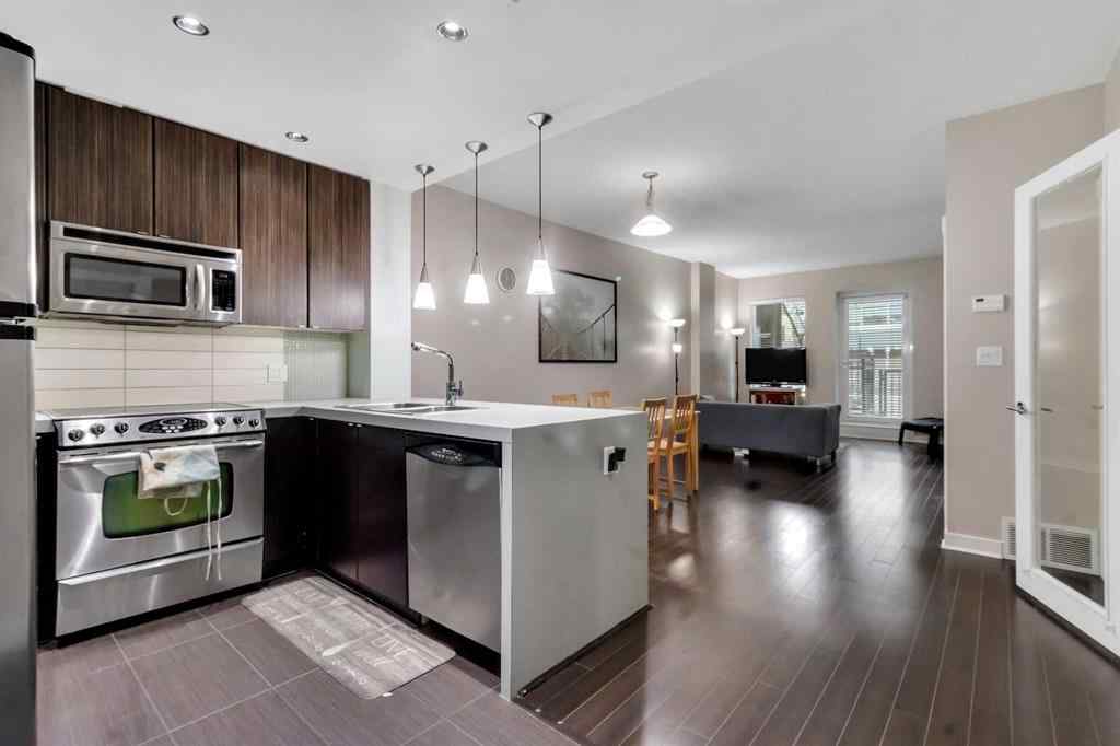 MLS® A2213496 - Unit #102 788 12 Avenue SW in Beltline Calgary, Residential