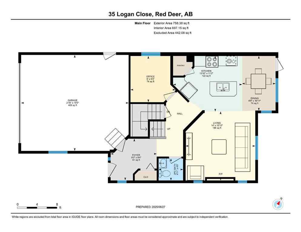 MLS® A2213585 - 35 Logan Close  in Lancaster Meadows Red Deer, Residential