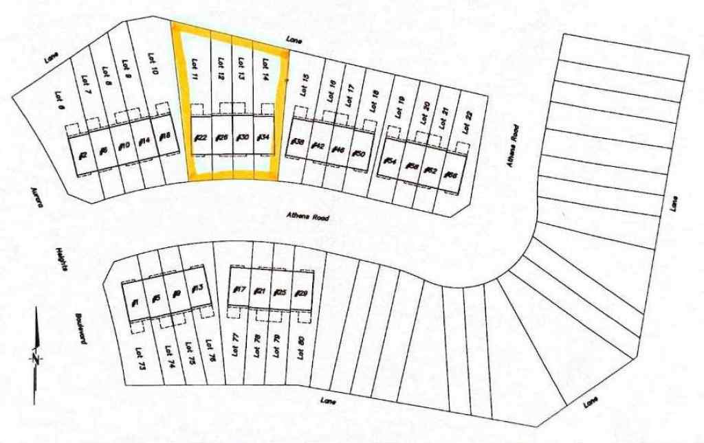 MLS® A2213822 - 22-34 ATHENS Road  in Aurora Blackfalds, Multi-Family