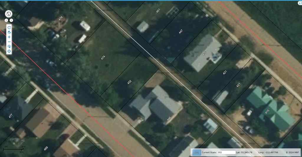 MLS® A2213834 - 452 2 Avenue  in East Coulee Drumheller, Land