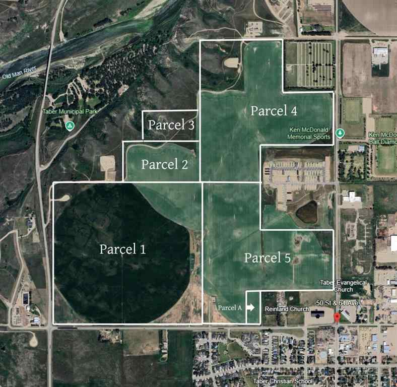 MLS® A2213986 - 4500(1) 64 Avenue N in NONE Taber, Land