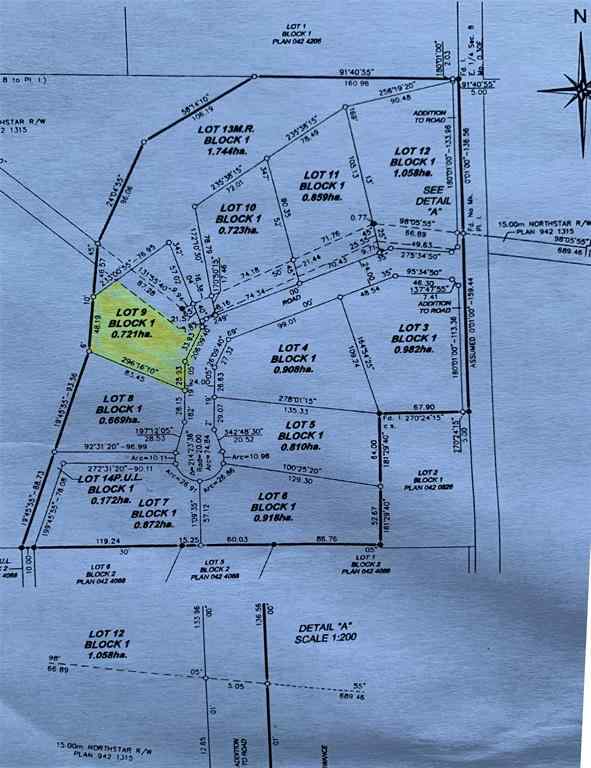 MLS® A2214145 - Unit #4 421032 Range Road 284   in Lone Tree Estates Rural Ponoka County, Land