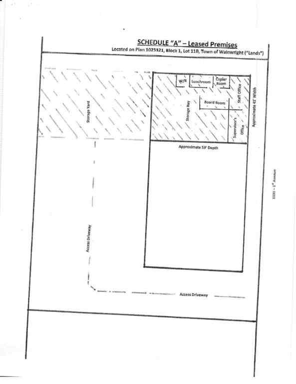 MLS® A2214292 - 1131 1 Avenue  in NONE Wainwright, Commercial